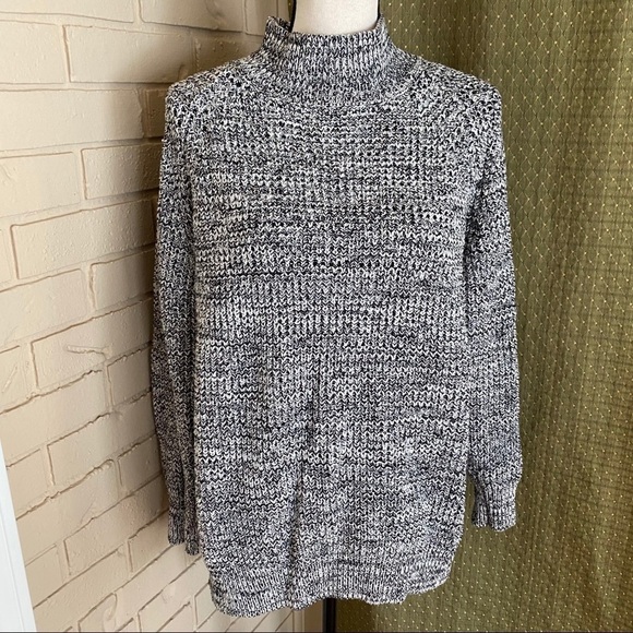 BDG UO Oversized Boxy Gray Slouchy Chunky Sweater - Picture 1 of 8